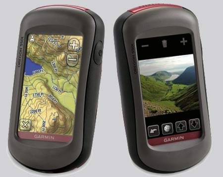 Garmin  on Garmin Introduces Two Handheld Gps Devices Oregon 550 And Oregon
