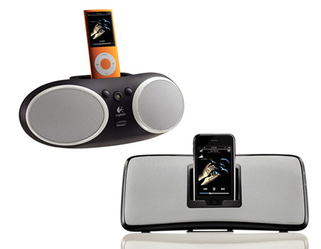 Ipod Rechargeable Speaker Portable on Logitech Rechargeable S315i And Portable S125i Ipod Speakers