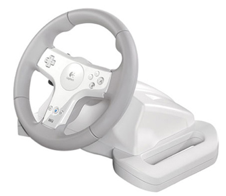Licensed by Nintendo, the first force feedback wheel is said to work 