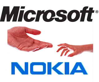 microsoft and nokia logo