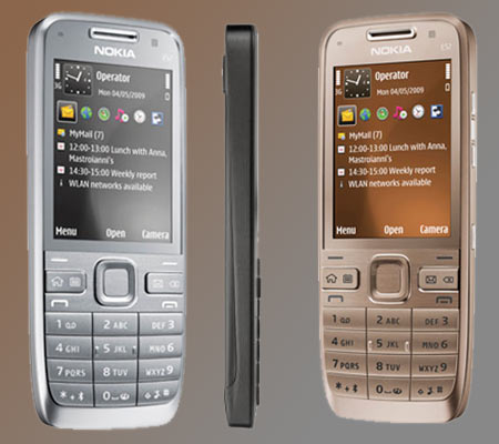 The latest device in the offering is the Nokia E52 business smartphone that 