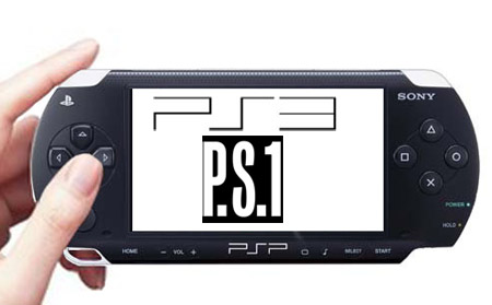 PS1 and PS3 logo with PSP. Do you own a PSP and are willing to play PS1 