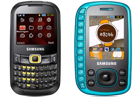 samsung corby. Samsung Corby TXT B3210 and