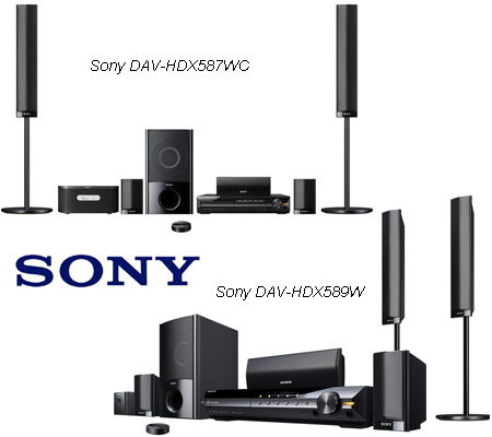 Home Theaterspeakers on Sony Announces Three Dvd Integrated Home Theater Systems