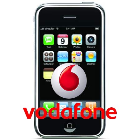 iPhone Vodafone Logo
