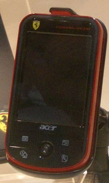 Acer Ferrari PDA 