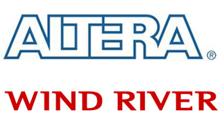 Altera and Wind River Logos