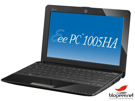  Asus Eee PC 1005HA Netbook