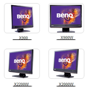 BenQ X Series LCD Gaming Monitors