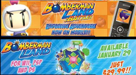 Bomberman Land: Battles mobile game