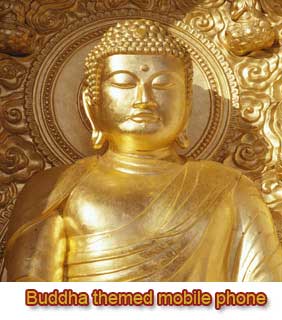 Buddha Themed Mobile phone