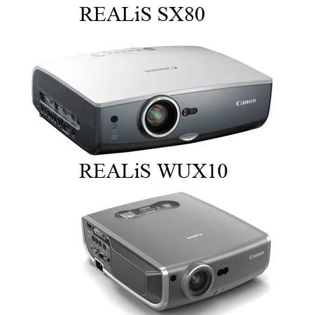 Canon REALiS WUX10, SX80