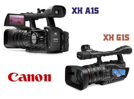 Canon XH A1S and XH G1S HD Camcorders