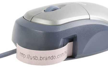 Casio USB Label Mouse from Brando