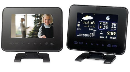 Digital Photo Frame with Weather Station