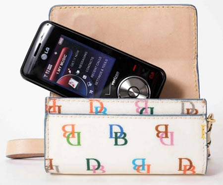 Dooney & Bourke Limited Edition Mobile Phone Wristlet Case
