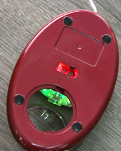 Money detector mouse