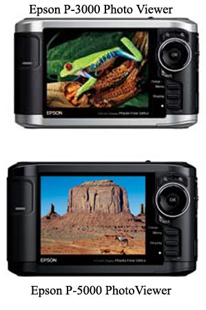 Epson P-3000 and P-5000 Professional PhotoViewers