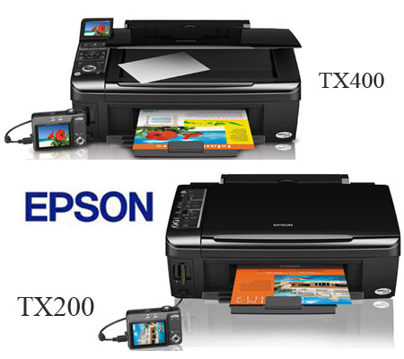 Epson Stylus TX200 and TX400