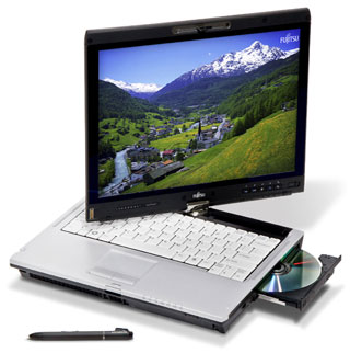Fujitsu LifeBook tablet PC