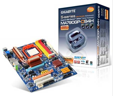 Gigabyte GA-MA790GP-DS4H Motherboard