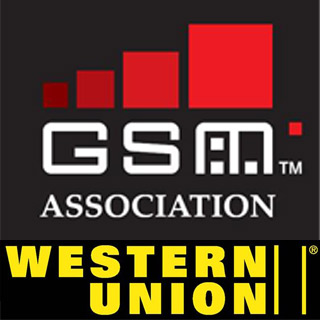 Western Union and GSM Association Logos