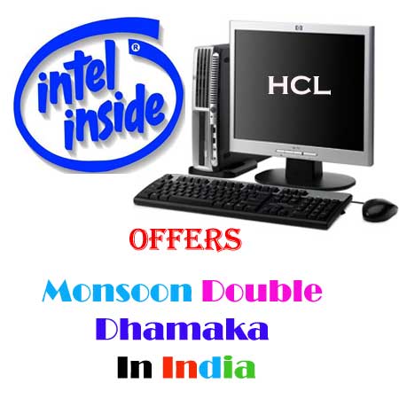 HCL PC and Intel logo