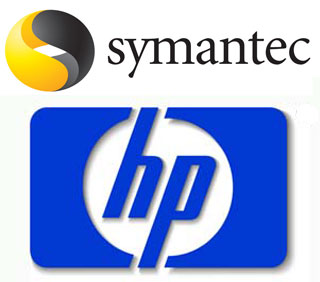 HP And Symantec Logos
