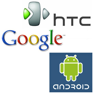 HTC, Google Android logo