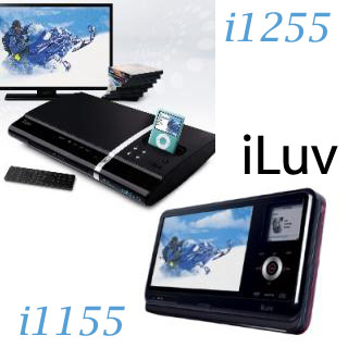 iLuv i1255 and i1155 Portable DVD Players