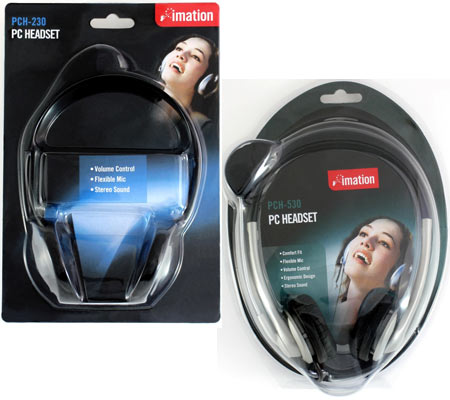 Imation PCH530 and PCH230 Headsets