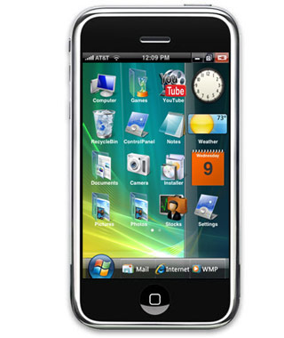 Vista-based iPhone