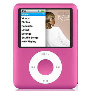 Pink iPod Nano