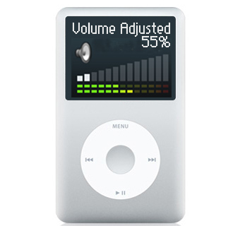 iPod with Volume Control