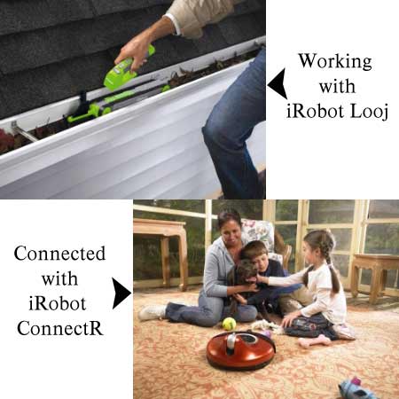 iRobot Looj and iRobot ConnectR