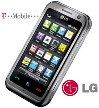 T-Mobile LG Arena Titan Black Edition phone