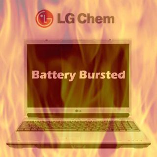 LG Chem with laptop