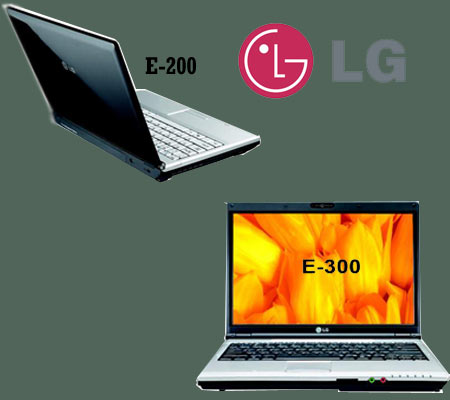 LG E200, E300 laptops