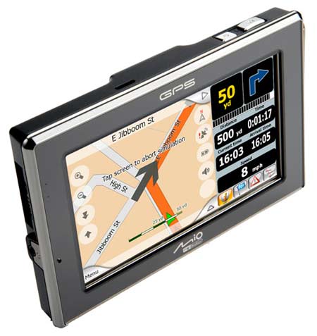 Mio DigiWalker C720t GPS Navigation System