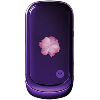 Motorola Purple PEBL Phone