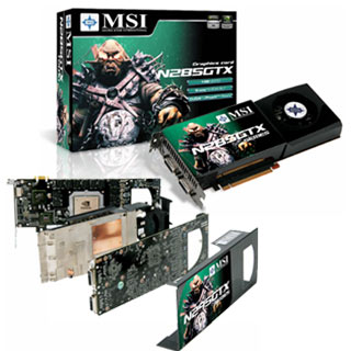 MSI N285GTX Graphics Card