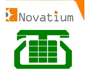 MTNL and Novatium Solutions Logos