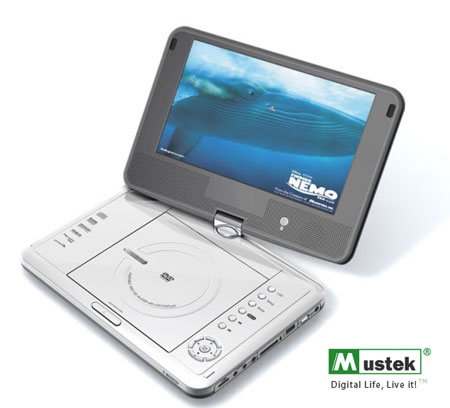 Mustek MP100 Portable DVD Player