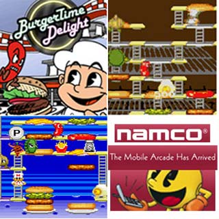 Namco BurgerTime Delight Mobile Game