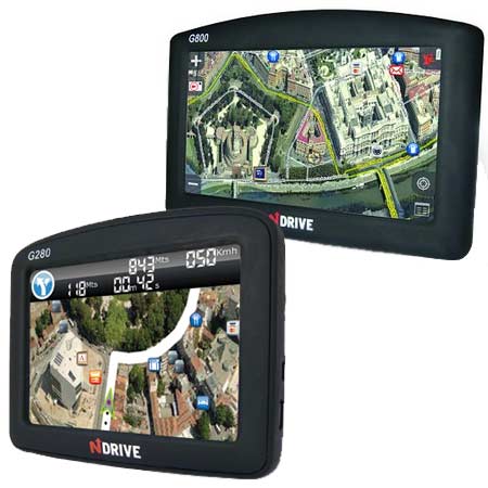 NDrive G280, G800 GPS