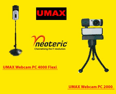 neoteric UMAX webcams