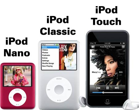 New Apple iPods