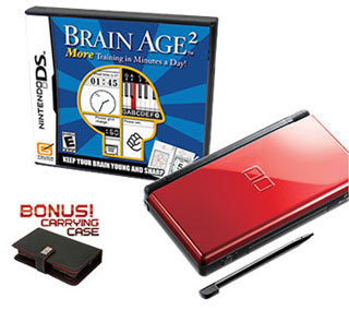 Nintendo DS System and Brain Age 2