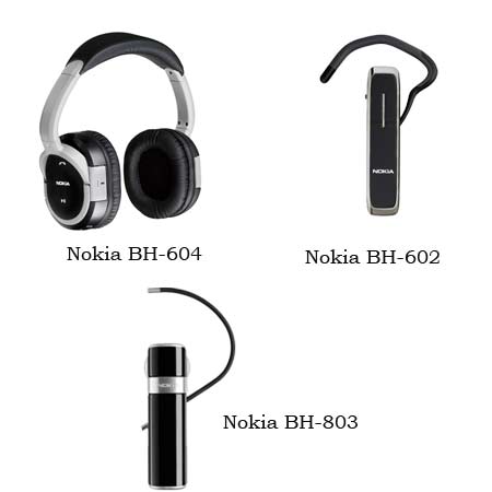 New Nokia Bluetooth Headsets