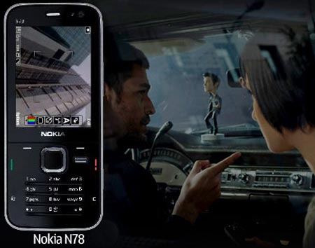 Nokia N78 phone